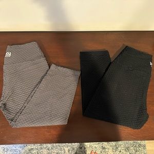 Booty by Brabants Plus Croco Skin Cropped Leggings
